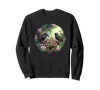 Cute Star Bird Watcher Spring Songbird Birds Sweatshirt