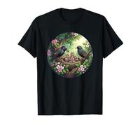 Cute Star Bird Watcher Spring Songbird Birds T-Shirt