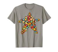 Cute Star Colorful Graphic Starfish Lovely Little Stars Kids T-Shirt
