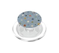 Cute Star Pattern Celestial Aesthetic Cosmic Art PopSockets PopGrip for MagSafe
