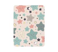 Cute Stars Car Air Freshener Hanging, Long Lasting Scented Car Aromatherapy Tablets, Square Fragrance Scented Cards for Vehicles, Bedroom, Wardrobe White-style