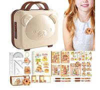 Cute Stationery Set - Capybara Sticky Notes Kit | Stationery Supplies - for Kids Boys Girls Students Teens Kindergarten School Home