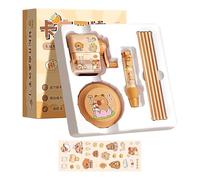 Cute Stationery Set, Cartoon Theme Aesthetic Stationery Set for Kid, Classroom Rewards Kit with Pencil Sharpener, Electric Vacuum Cleaner, Eraser, Pencils for Children, Teen, Boys, Girls, School Use