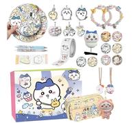 Cute Stationery Set - Kawwaii Stationery Set | 76 Pieces Stationeryy Toy School Supplies, Cartoon Stationeryy Sett, Creative Gift for Children’s Day, Birthday, Christmas, Perfect for Girls Boys