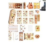 Cute Stationery Set - Party for Kids, Classroom Rewards | Students Stationery Kit | for , Birthday Gift, Daughter, Family, Friend, Girlfriend, Boys, Girls, Teenage