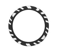 Cute Steering Wheel Cover Neoprene, Stretch Abstract characters in the framework