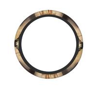 Cute Steering Wheel Cover Neoprene, Stretch Background of Hell's Fire
