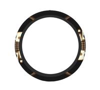 Cute Steering Wheel Cover Neoprene, Stretch Chessboard background, bass