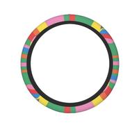 Cute Steering Wheel Cover Neoprene, Stretch Full Print Geomeplay