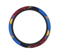 Cute Steering Wheel Cover Neoprene, Stretch Full Print Lotoskiff