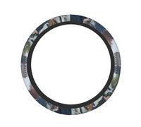 Cute Steering Wheel Cover Neoprene, Stretch Full Print Sharks