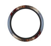 Cute Steering Wheel Cover Neoprene, Stretch Full Print The Red Dream World