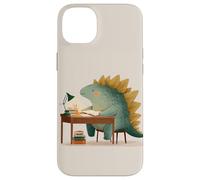 Cute Stegosaurus Studying Teachers Students Back to School Case for iPhone 14 Plus