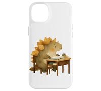 Cute Stegosaurus Studying Teachers Students Back to School Case for iPhone 14 Plus
