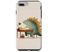 Cute Stegosaurus Studying Teachers Students Back to School Case for iPhone 7 Plus/8 Plus
