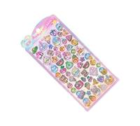 Cute Sticker - 20x9.5cm Creative Decoration Material, Decorative Labels Set, Three-Dimensional Resin Small Animal Children's Handbook | Fun Scrapbooking Supplies for Teens, Crafts, Journals, School