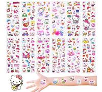 Cute Stickers, 12 Sheets 3D Cute Puffy Stickers for Children Kawaii Cartoon Animal Waterproof Vinyl for Girls Laptop Computer Guitar Phone Case Refrigerator Gifts DIY