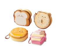 Cute Sticky Notes - 4X Cartoon Stationery Sticky Pads for Desk Decor | Tension Relief Notepad for Students Office | Memo Pads School Supplies | Creative Writing Note Paper for Teachers Kids Girls Boys