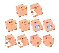 Cute Sticky Notes - 60 Sheets Notepad with Funny Capibara | Funny Stickers - for Workmates Office Home School Teacher Classroom University Study