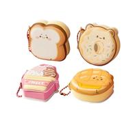 Cute Sticky Notes - Animal Desk Decor Memo Pads, Stationery Tension Relief Notepad | 4X Cartoon School Supplies Office Desk Accessories Paper Reminder Adhesive Page Marker Label Notebook Set