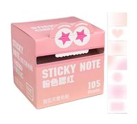 Cute Sticky Notes, Cartoon Self-Stick Pulled-Out Note Pads, Fun Stationery Supplies with Adorable Designs, Creative Paper Memo for School Office Students Girls Boys Teens Friends Family Party Gift