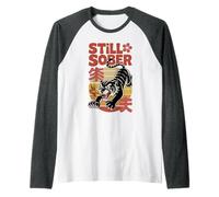 Cute Still Sober Tiger Bruh AA Family NA Achievement Raglan Baseball Tee