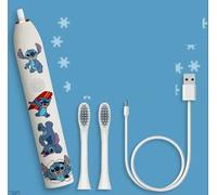 Cute Stitch and Angel Rechargeable with 2 Replacement Brush Heads Kids Teens Girl Boy Unisex Gift Birthday Christmas Xmas (Stitch1, One Size)