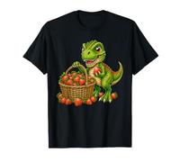 Cute Strawberries Basket Dino T-Shirt