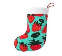Cute strawberry 1 Christmas Stocking, Candy Gift Bags, Hanging Stocking Ornament, Christmas Decorations