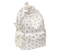 Cute Strawberry Backpack - Aesthetic School Backpack for Teen Girls Students Large Storage Bag for Elementary Middle School College Study Travel Girls Women and from C
