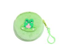 Cute Strawberry Bag Charm Kawaii Small Coin Purse Pouch Y2k Keychain with Zipper Cutecore Animal Bag Accessories, Green, One size, Cute, Vintage, Y2k, Preppy