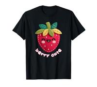 Cute Strawberry Berry Kawaii Fruit Pun Sweet T-Shirt