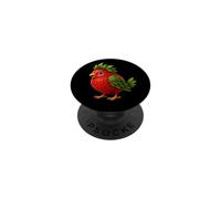 Cute Strawberry Bird Fantasy Fruit Animal Art PopSockets Adhesive PopGrip
