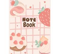 Cute Strawberry Notebook - Pink Peach Aesthetic Journal for Girls,Diary for School, Notes, or Writing, Cute Stationery Gift for Teens & Kawaii ... - the perfect kawaii notebook for journalin
