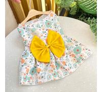 Cute Striped Harness Net TuTu Skirt for Small to Medium Dogs and Cats - Spring and Summer Pet Dress