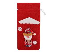 Cute Stuff The Unique Design Of Christmas Bottle Sleeves Effortlessly Enhances The Charm Of Wine Bottles Making Them Suitable For Various Occasions And Indulging In Festive Cheer