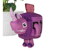 Cute Stuffed Animal, 9.8 Inch Game Character Rhino Doll, Toaster Design Throw Pillow with Soft Feature, Plush Animal Toy, Decorative Pillow with Fun Design, Kids Adults for Nursery Bedroom Living Room