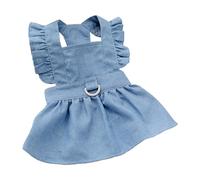 Cute Stylish Comfortable Pet Dress Costume for Dog Spring Summer (M)