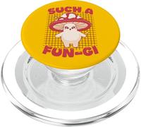 Cute Such A Fun-Gi Mushroom Pun Kawaii Fungi PopSockets PopGrip for MagSafe
