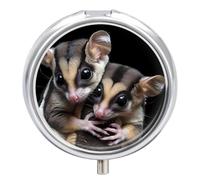 Cute Sugar Glider Pill Case Travel Medicine Organizer Box