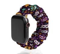 Cute Sugar Skull Cats Funny Stretch Bands Compatible with IWatch Replacement Smart Watch Strap