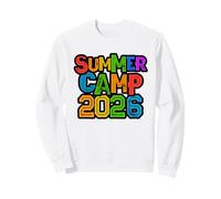Cute SUMMER CAMP 2026 Kids Camping Host Chaos Coordinator Sweatshirt