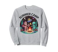 Cute SUMMER CAMP Alien Bigfoot Host Camping Staff Adventure Sweatshirt