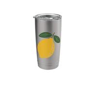 Cute Summer Lemon Fruit Citrus Stainless Steel Insulated Tumbler