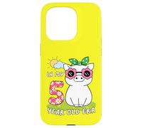 Cute Summer Piggy 5th Birthday In My 5 Year Old Era Fun Pig Case for iPhone 15 Pro
