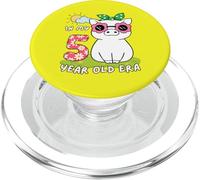 Cute Summer Piggy 5th Birthday In My 5 Year Old Era Fun Pig PopSockets PopGrip for MagSafe