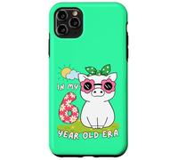 Cute Summer Piggy 6th Birthday In My 6 Year Old Era Fun Pig Case for iPhone 11 Pro Max