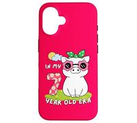 Cute Summer Piggy 7th Birthday In My 7 Year Old Era Fun Pig Case for iPhone 16
