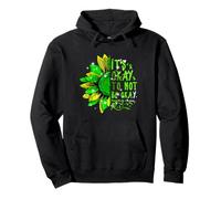 Cute Sunflower Its Okay To Not Be Ok Mental Health Awareness Pullover Hoodie