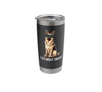 Cute Sunglasses Do What I Want German Shepherd Dog Lover Stainless Steel Insulated Tumbler